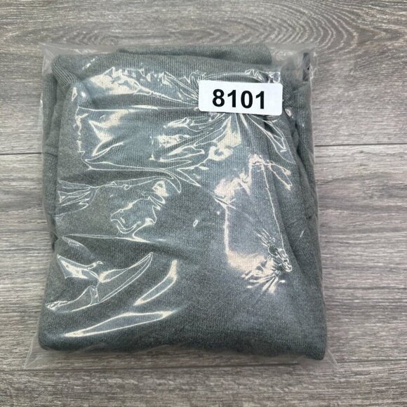 Ted Baker London 'Valerio' Quarter Zip Pullover Mens 4 Large Gray Sweater Preppy - Picture 13 of 13